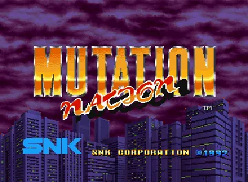 Mutation Nation screen shot title